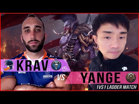 KraV vs Yange | So many HH ! | Warcraft 3 |