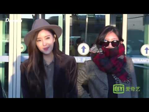 151204 T-ARA & KARA @ Incheon Airport (Dispatch X iQIYI)