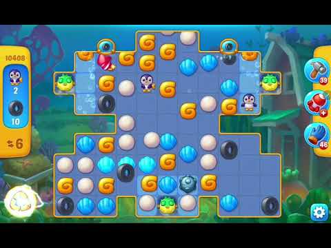 Fishdom Easy Level 10408 (with ingame lightning and firecracker boosters) @choraelmin