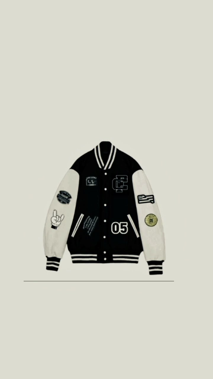 Jaket varsity selalu jadi pilihan gaya yang kece! 😍 Cepetin penampilanmu dengan varian terbaru ini!✨