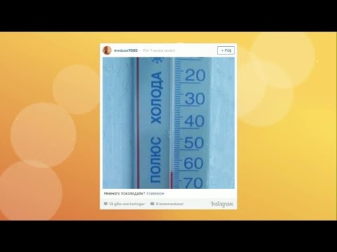 Här är världens kallaste bebodda plats - Nyhetsmorgon (TV4)