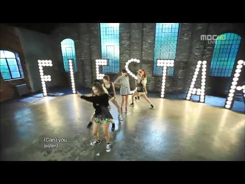 K POP FIESTAR   Vista LIVE 20120908 HD