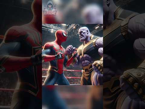 spiderman vs thanos (Revenge of ironman) ???? UFC Match #marvel #avengers #spiderman #ufc #shorts