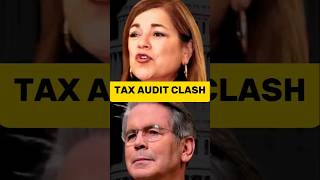 FIERY SENATE CLASH OVER TRUMP TAX INVESTIGATIONS