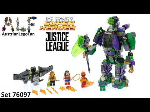 Vidéo LEGO DC Comics 76097 : L'attaque en armure de Lex Luthor