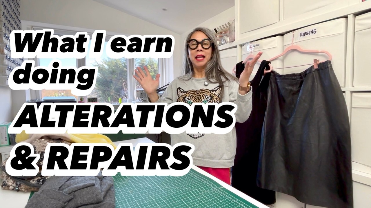 What I Earned in a Week doing Alterations & Repairs 🪡💰