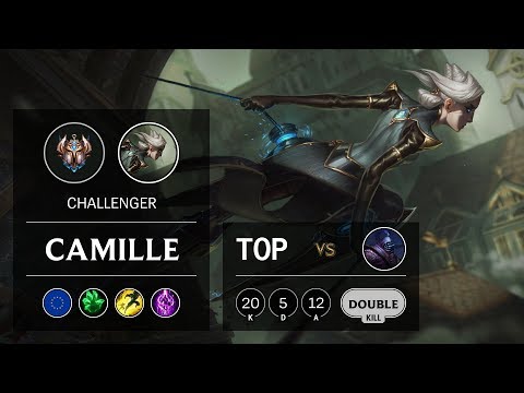 Camille Top vs Jax - EUW Challenger Patch 9.13