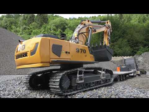 HEAVY LIEBHERR R970 HAULAGE! STRONG FORD AEROMAX 6X6! TRUCK! MAN! SCANIA! VOLVO AND MORE