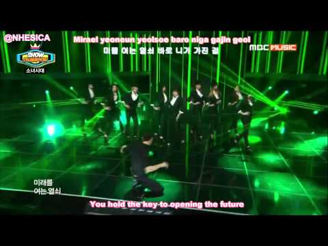 [ENGSUB] 140326 SNSD's Mr. Mr. Performance