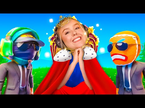 Protecting the Queen in Fortnite Trios!