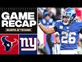 Giants Improve to 7-2 After HOME WIN Over Texans [Full Game Recap] | CBS Sports HQ