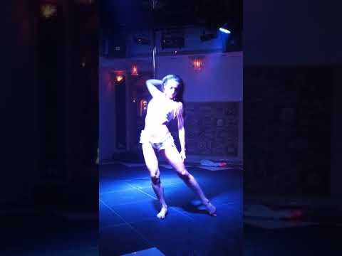 Zhanna Mahlysh (2014) - Professional pole dance at 1001 nights shisha lounge bar