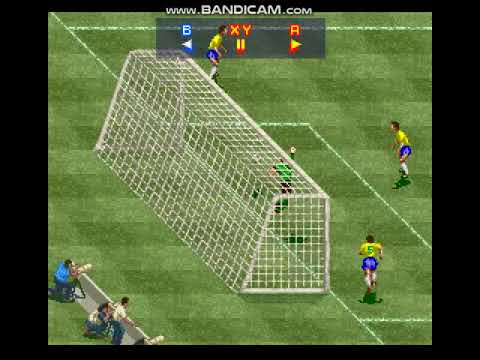 Super Nintendo. Snes Bugs. International SuperStar Soccer. Bug insano! Futebol do Super Nintendo!