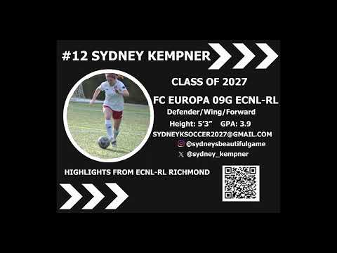 Highlights from ECNL-Richmond 11/25