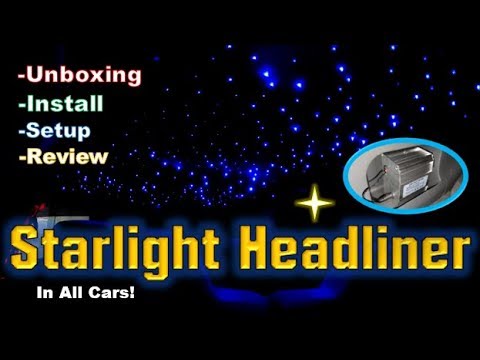 Random Reviews: Ep. 88: LED Starlight Headliner Kit (Optical Fiber)