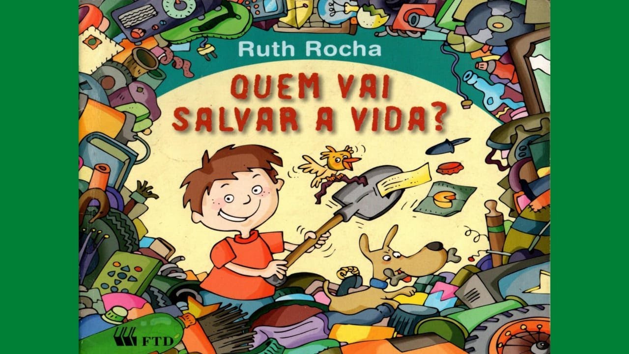 Quem Vai Salvar a Vida? - Ruth Rocha/ Historinha infantil/Meio Ambiente/ Livro Áudio/Escola infantil