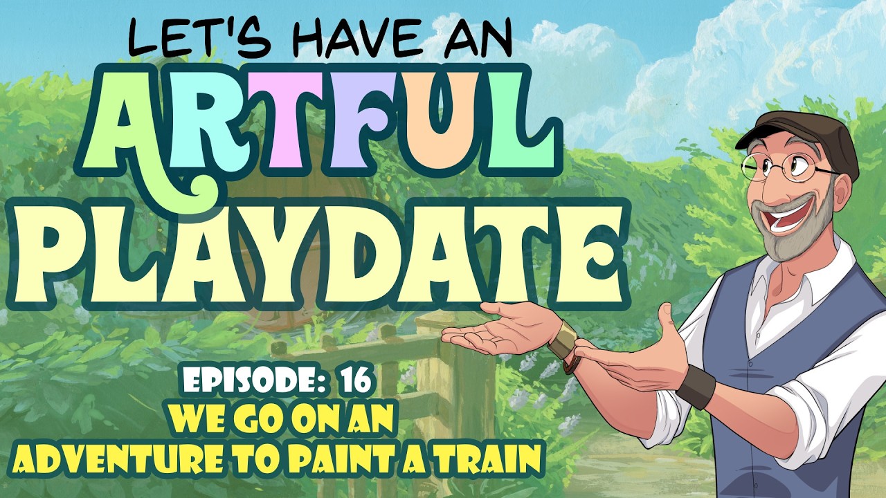 Paint With Me: A Cozy, Relaxing Place to Start Your Day (Artful Playdate)  Episode: 16