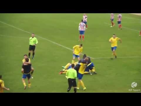 Elana Toruń - Polonia Środa Wielkopolska / Skrót / 3 Liga Kuj-Pom-Wlkp [25.10.2015]