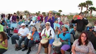 preview picture of video 'Englewood Beach Drumcircle walkabout'