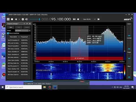 Full FM Band scan North direction from Perth 2:07pm WST 26th Dec 21