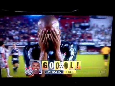 Corinthians x Nacional do PAR GOL SHEIK 2x0