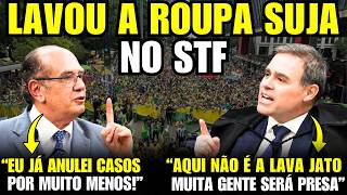 AQUI NÃO É A LAVA JATO! Mendonça DESTRÓI Gilmar Mendes ao vivo e mantém Vorcaro preso!