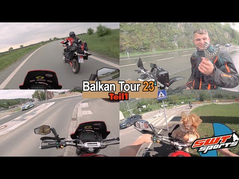 Balkan-Tour 2023 | Teil 1 | Die jungen Helden in Motorradhosen auf ihren großen Reise-Enduro´s