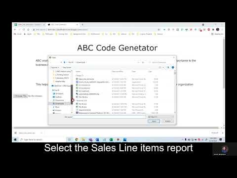 Abc Analysis Using Python With Front End