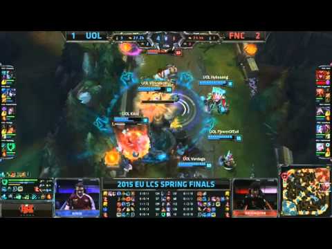 UOL vs Fnatic | LCS EU 2015 Spring Playoffs | Döntő | BO5 | 4. meccs