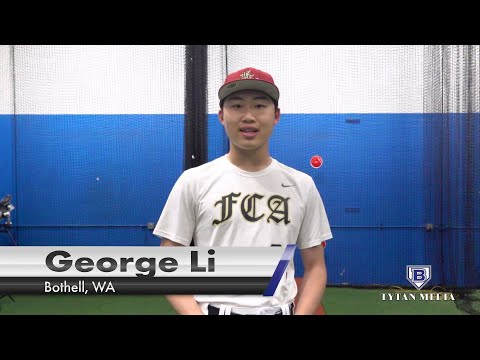 Baseball Recruiting ♦ George Li ♦ RHP, OF ♦ Class of 2023