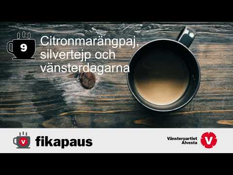Fikapaus S1E9 Citronmarängpaj