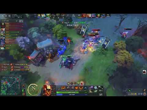 DOTA2 DAC Eclipse vs VGJ T G01：teamfight moments 02