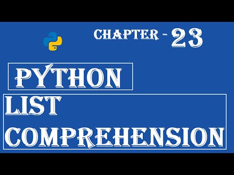 List comprehension - Python Tutorial - w3Schools - Ch#23 English