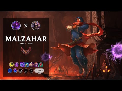 Malzahar Mid vs LeBlanc - EUW Grandmaster Patch 12.7
