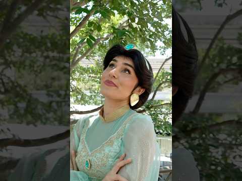 Princess Jasmine SHARES Her Magic Carpet Secret at Disneyland! 🏰 #disneyland #aladdin #jasmine