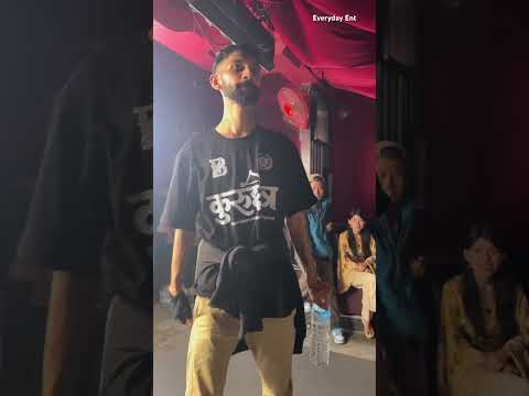 MC KODE getting ready for the main event on KURUKSHETRA #mckode #rapbattle #indianhiphop