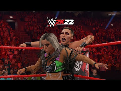 WWE 2K22 - Liv Morgan vs Rhea Ripley