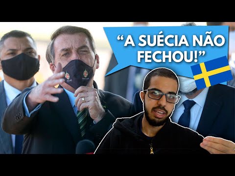 BOLSONARO E A VERDADE SOBRE A SUÉCIA NA COVID-19