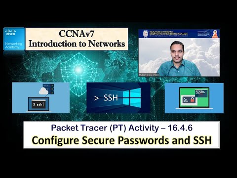 PT 16.4.6 Configure secure passwords & SSH