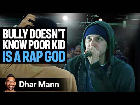 BULLY Doesn't Know POOR KID Is A RAP GOD [Inspired By Eminem]  (PG-13) | Dhar Mann Studios
