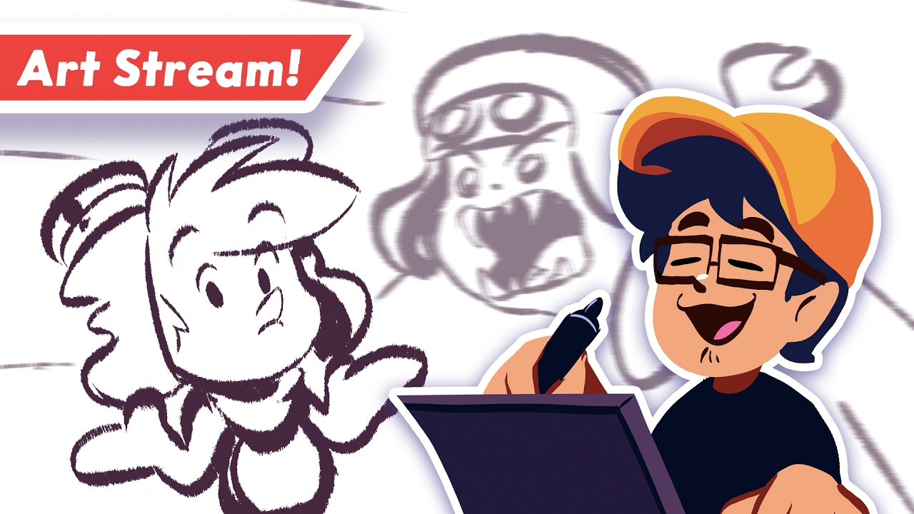 Drawing Stream! Just Doodlin'