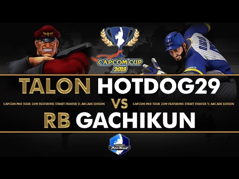 Talon HotDog29 vs RB gachikun - Capcom Cup 2019 Losers Round of 24 - CPT 2019