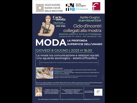2023_6_8 La moda tra comunicazione e relazioni sociali. Uno sguardo sociologico-estetico/filosofico