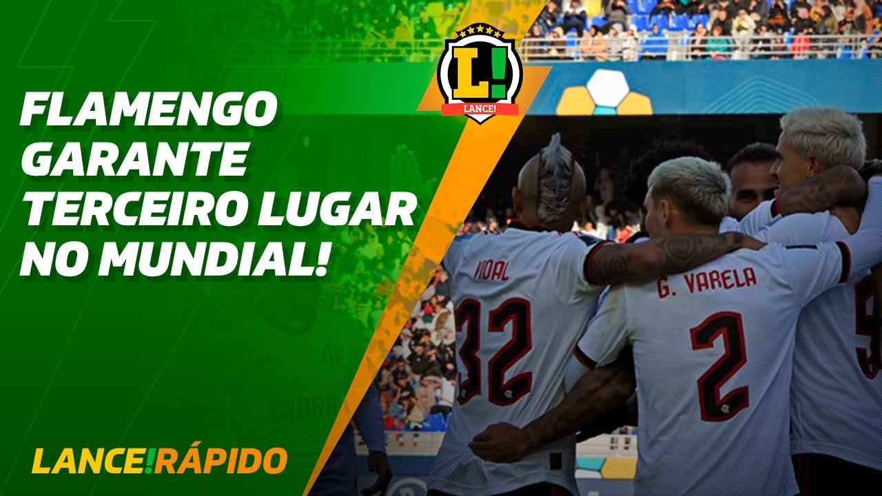 Mundial: Flamengo volta para casa com terceiro lugar - LANCE! Rápido#flamengo