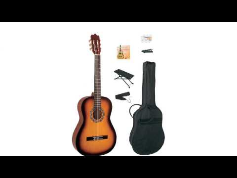 Sada akustické kytary MSA 4 4 Sunburst