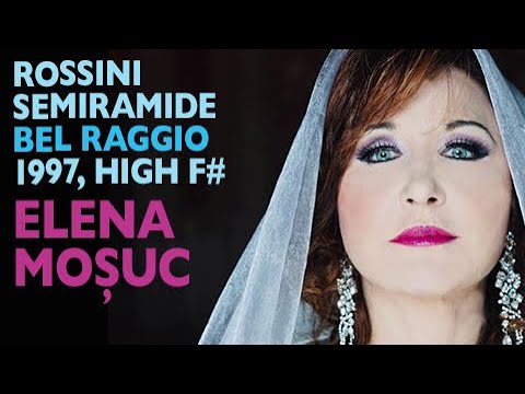 Glass Shatterers! Elena Mosuc - Rossini: SEMIRAMIDE, Bel raggio lusinghier, 1997 recital, High F#