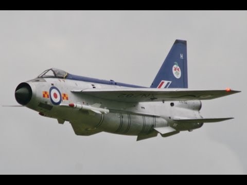 GIANT 1/5 SCALE RC ENGLISH ELECTRIC LIGHTNING F2A ALI MACHINCHY WESTON PARK MODEL AIRSHOW 2013
