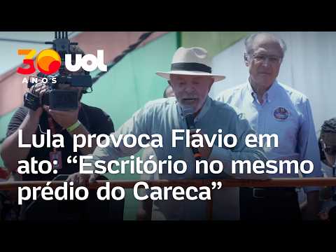 Lula sobre Careca do INSS: ‘Disseram do meu filho, mas Flávio tem escritório no mesmo prédio’