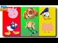 Wrong Heads Peppa Pig And Paw Patrol Finger Family Nursery Rhymes Fun Zone