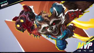 Marvel Rivals Domination Match Win (With Rocket)